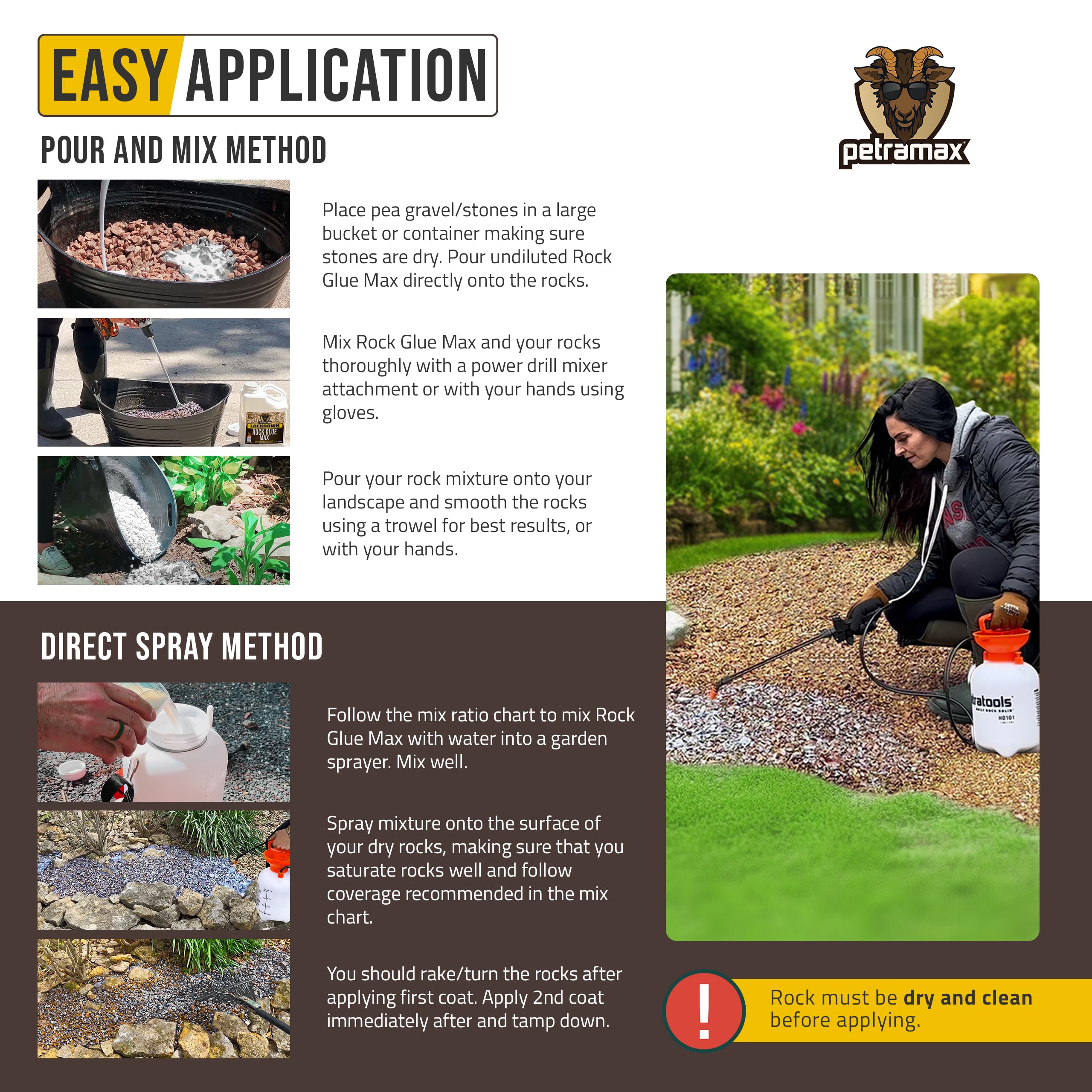 Original landscape glue ideal for edging and borders