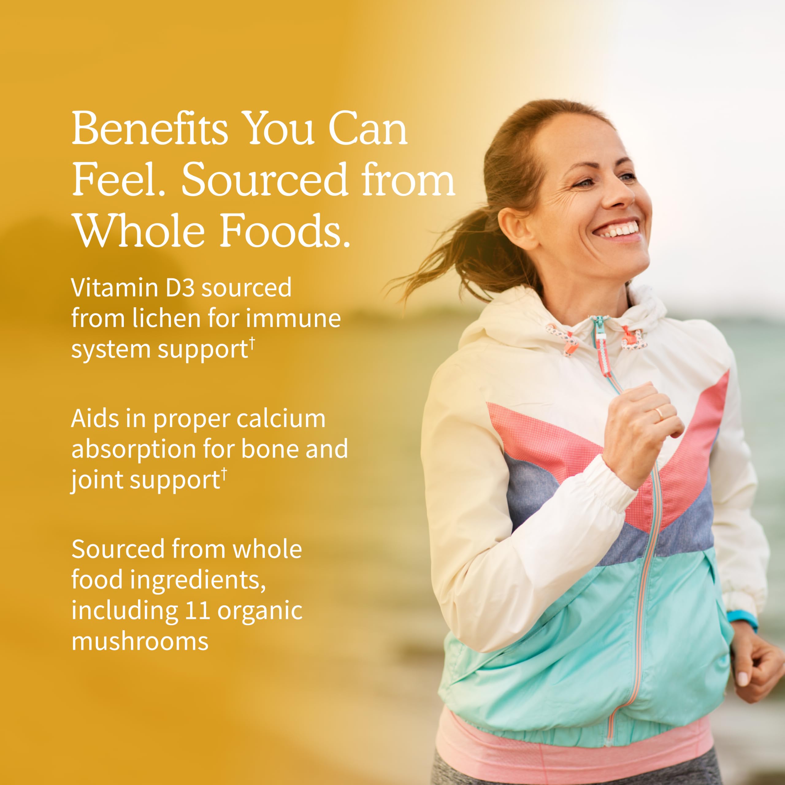 daily immune support claim on packaging
