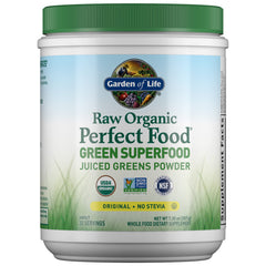 Garden of Life RAW Organic Perfect Food Juiced Greens Powder canister