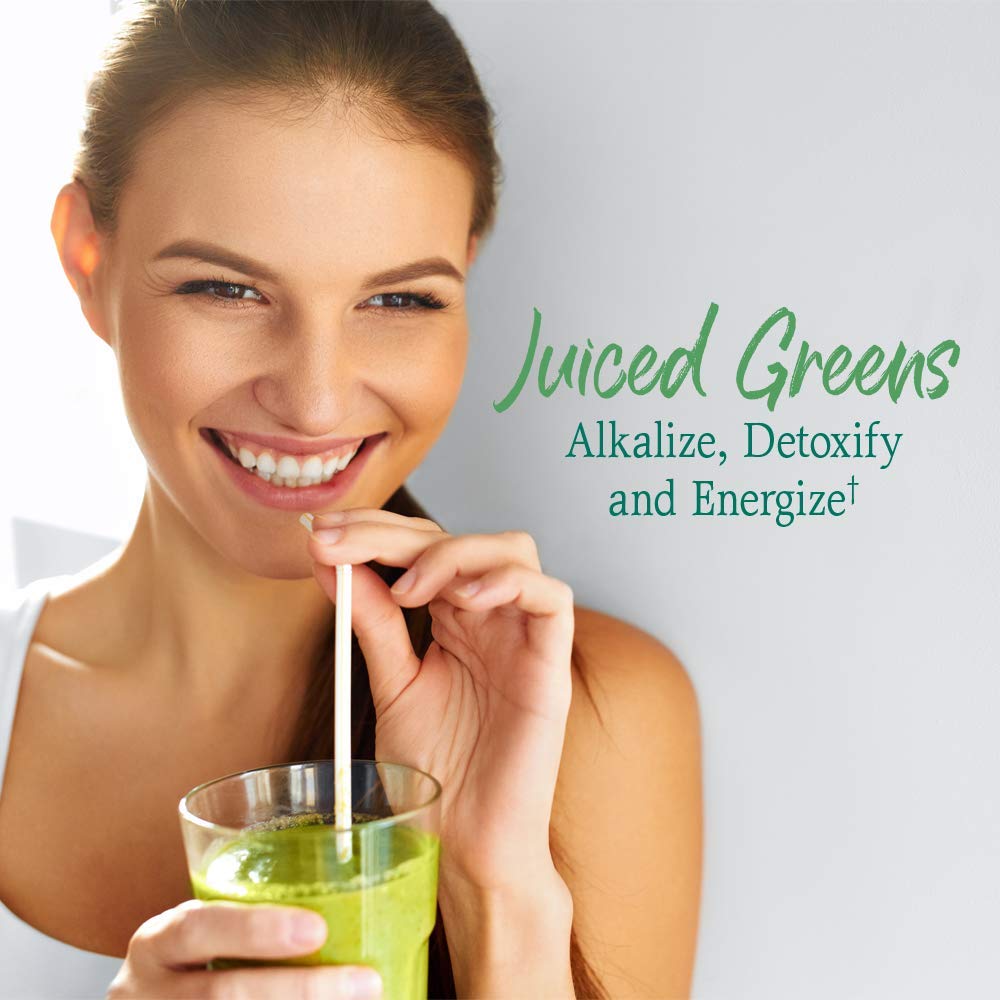 Garden of Life RAW Organic Perfect Food Juiced Greens Powder 30 Servings label