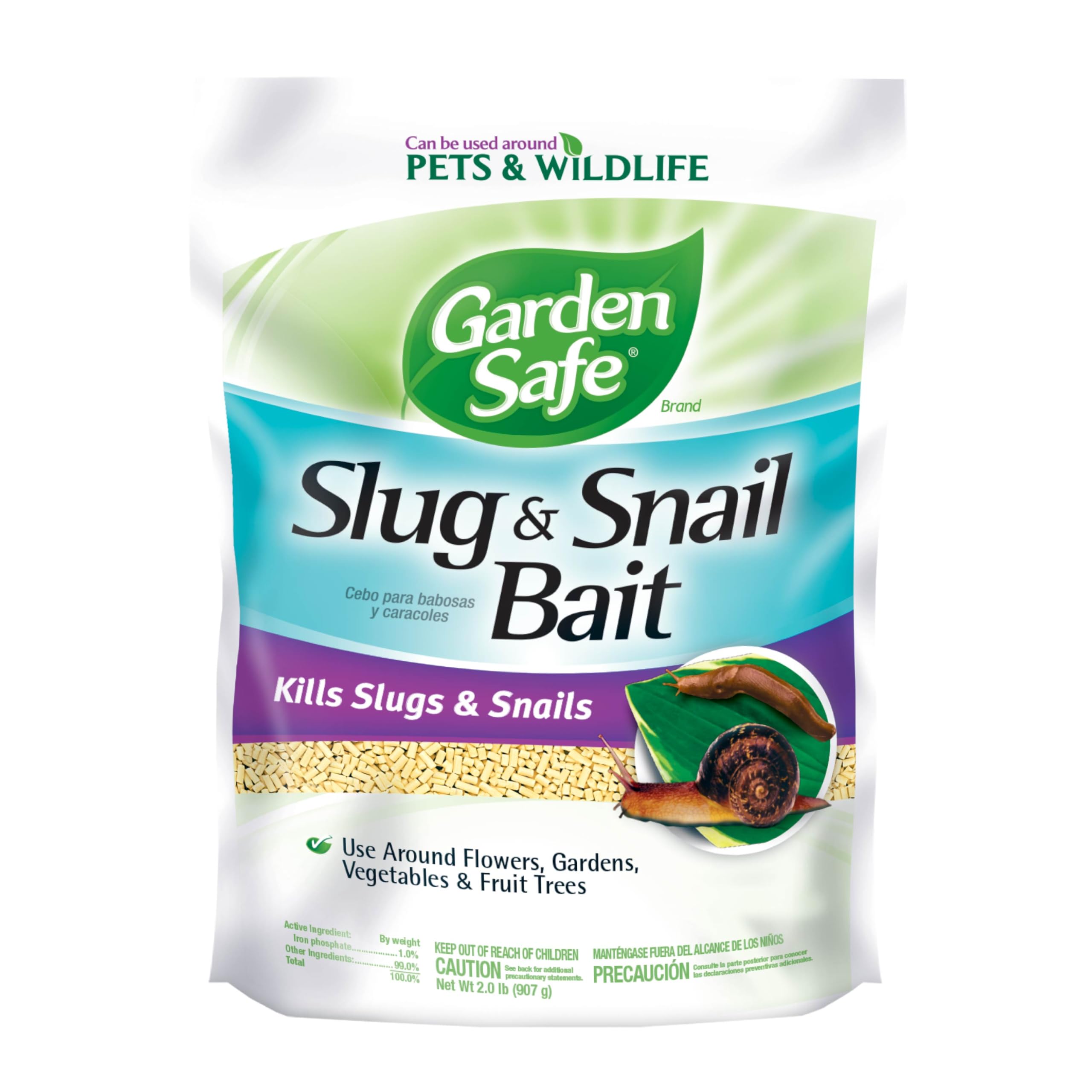 Garden Safe Slug & Snail Bait Granules product package