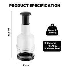 Enclosed cutting container odor seal feature