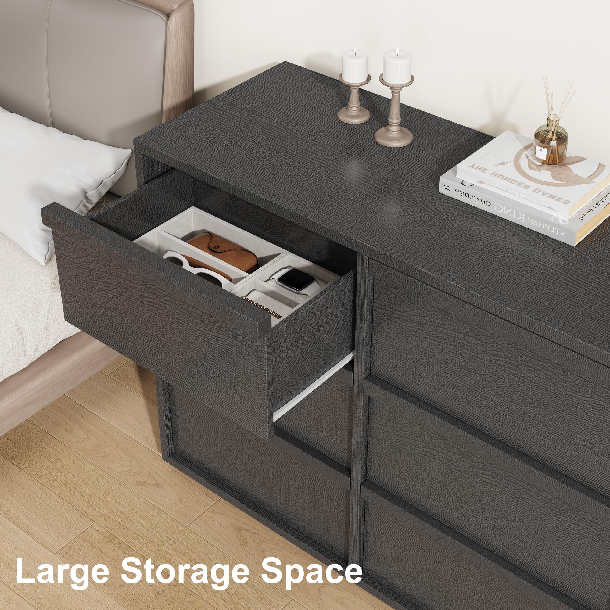 Garvee 9 Dresser easy assembly with labeled screws