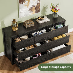 GarveeHome 7 Drawer Dresser in entryway arrangement