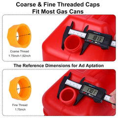 37 accessories included gas spout kit components