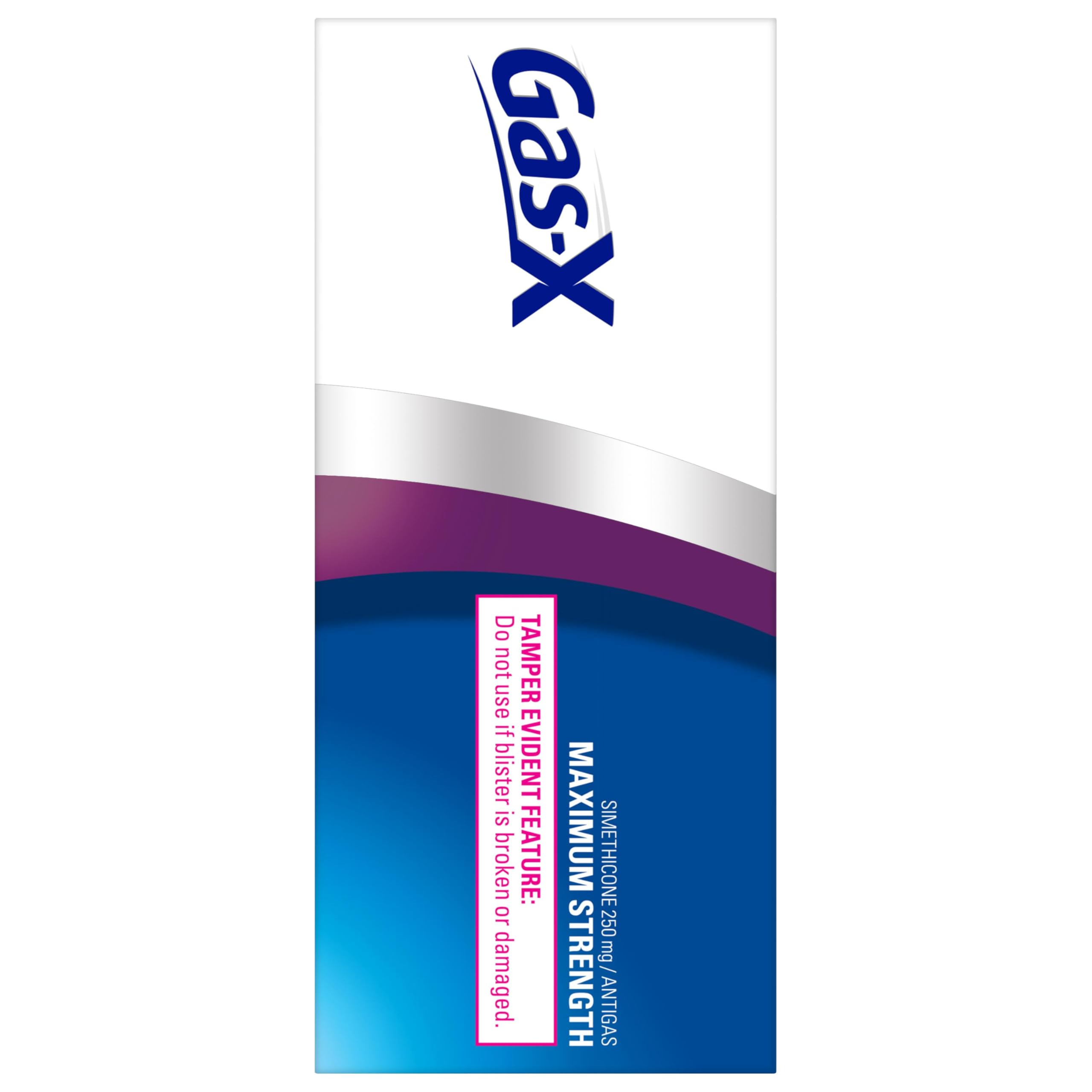 Gas-X 250 mg simethicone softgels 50 count