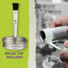 Sealant for pipe threads compatible with ABS Aluminum Black Iron Brass Copper CPVC PVC and more