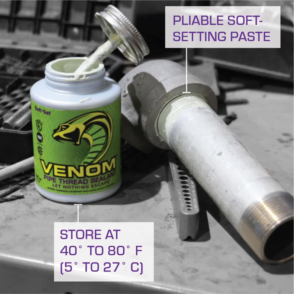 Stays pliable under vibration and temperature changes for secure seals
