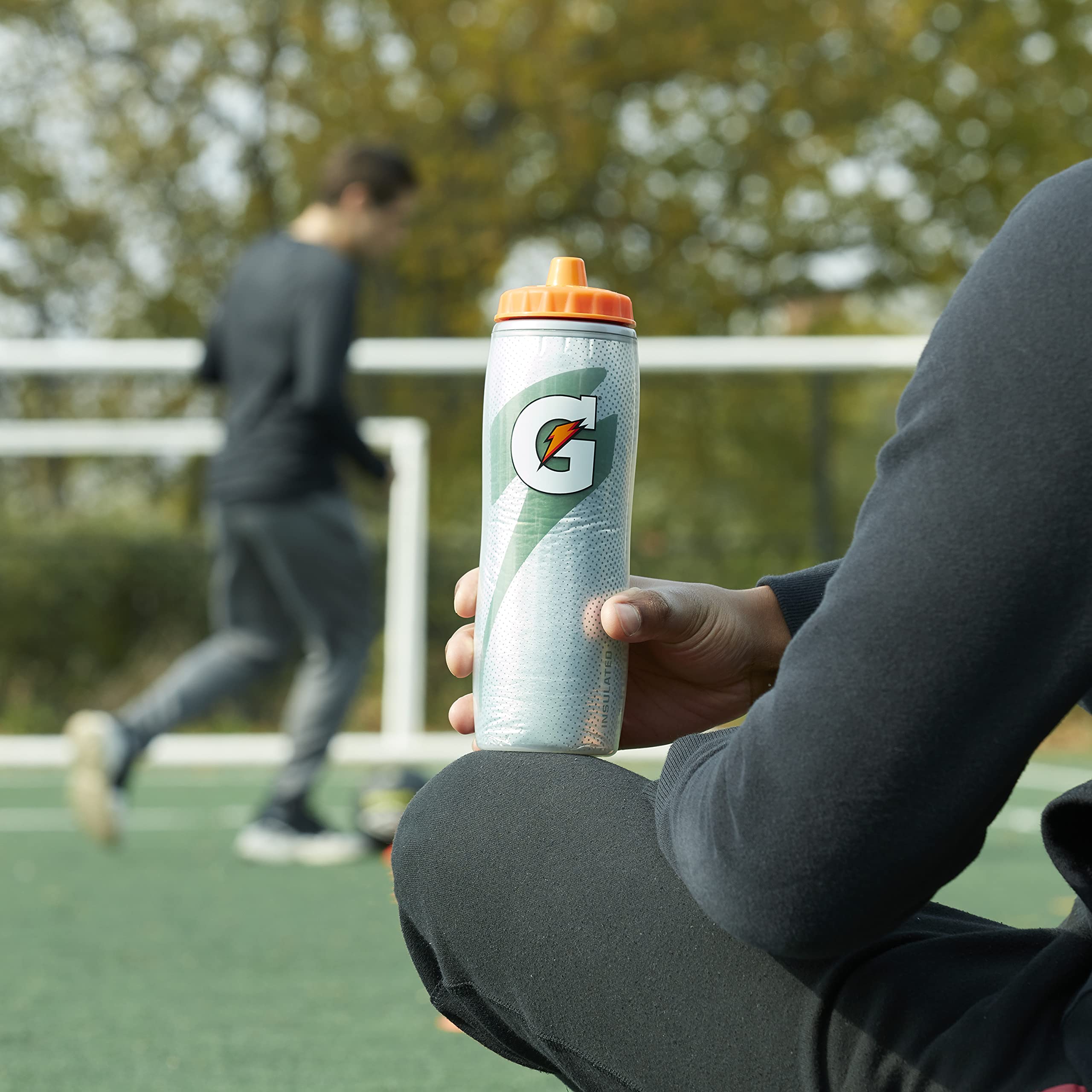 Seen on sidelines Gatorade bottle Red 30oz
