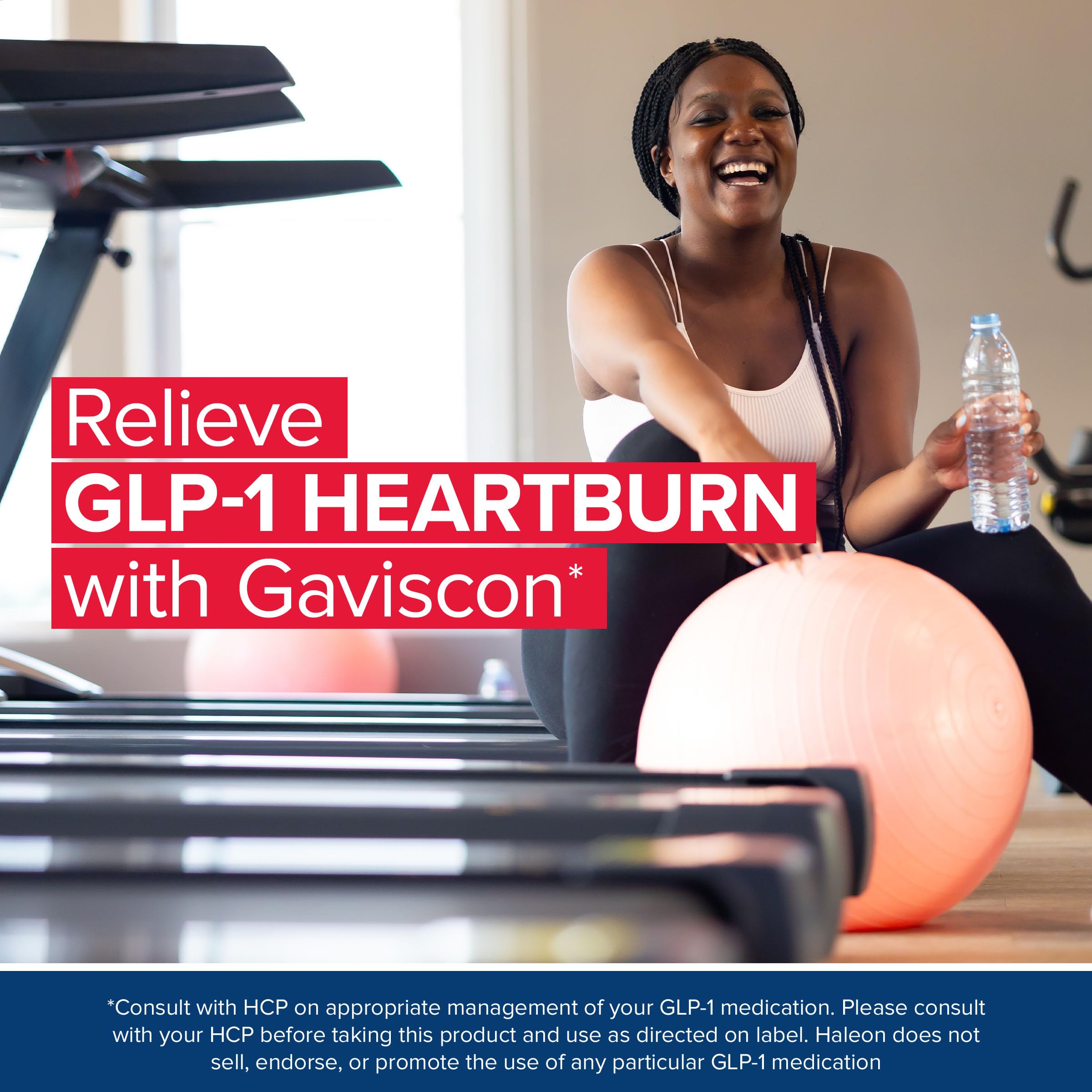 Gaviscon fast acting heartburn chewable tablet product