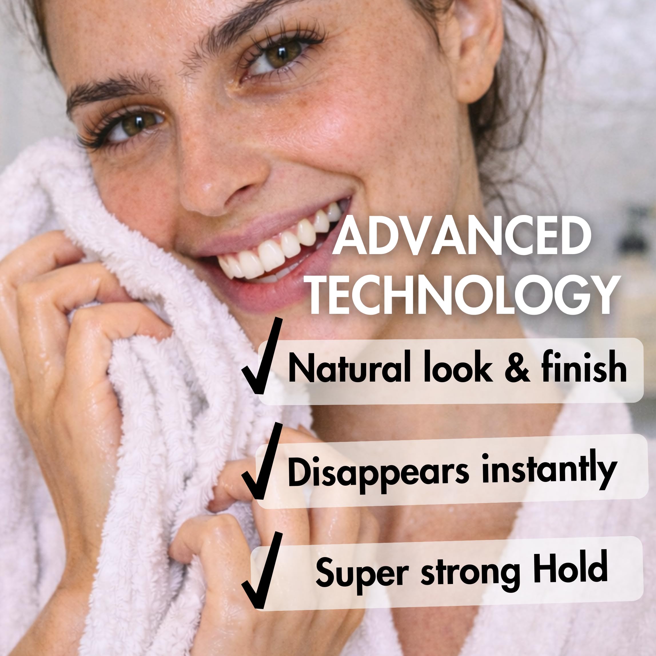 Gazelle 360° slim brush for cluster lash application