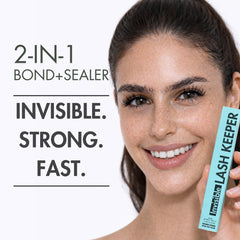 Gazelle clear finish lash sealer for natural look