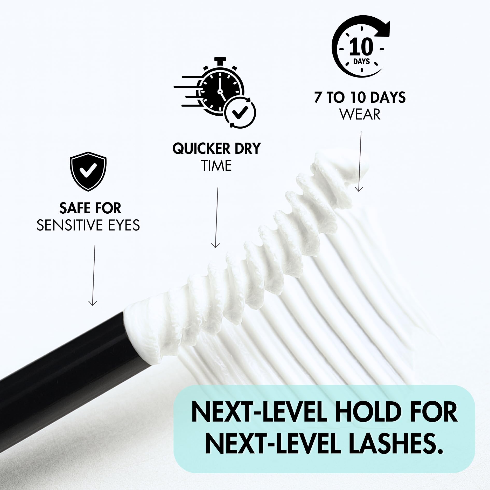 Gazelle clear lash adhesive for cluster lashes