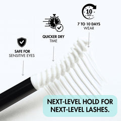 Gazelle clear lash adhesive for cluster lashes