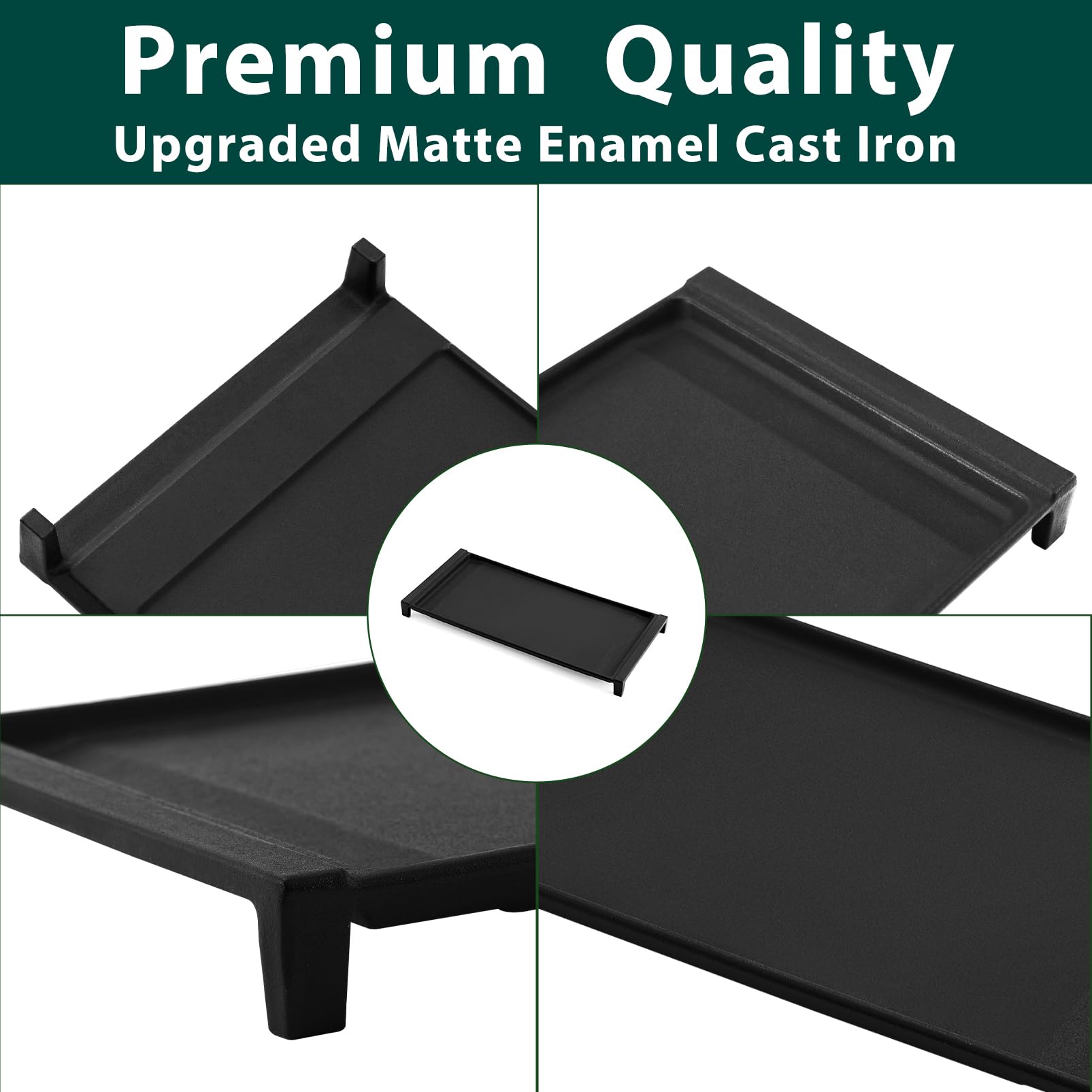 GE cast iron griddle 19.5 x 9.5 inch for GE stove