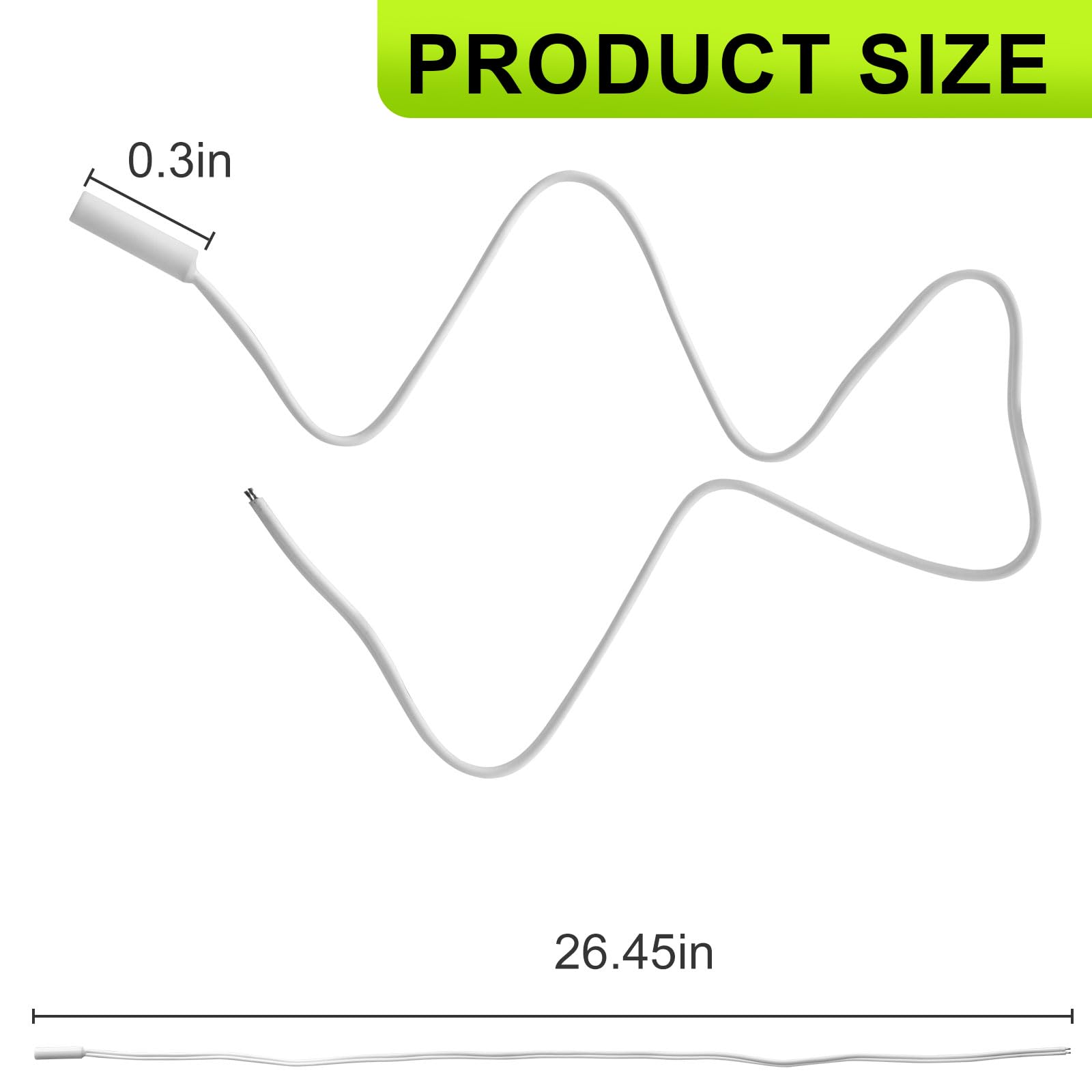 GE and Hotpoint compatible WR55X10025 sensor close up