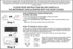 Microwave exterior dimensions 12 in high 20.83 in wide 15.62 in deep