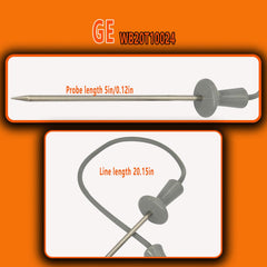GE oven meat probe WB20X5050 replacement part