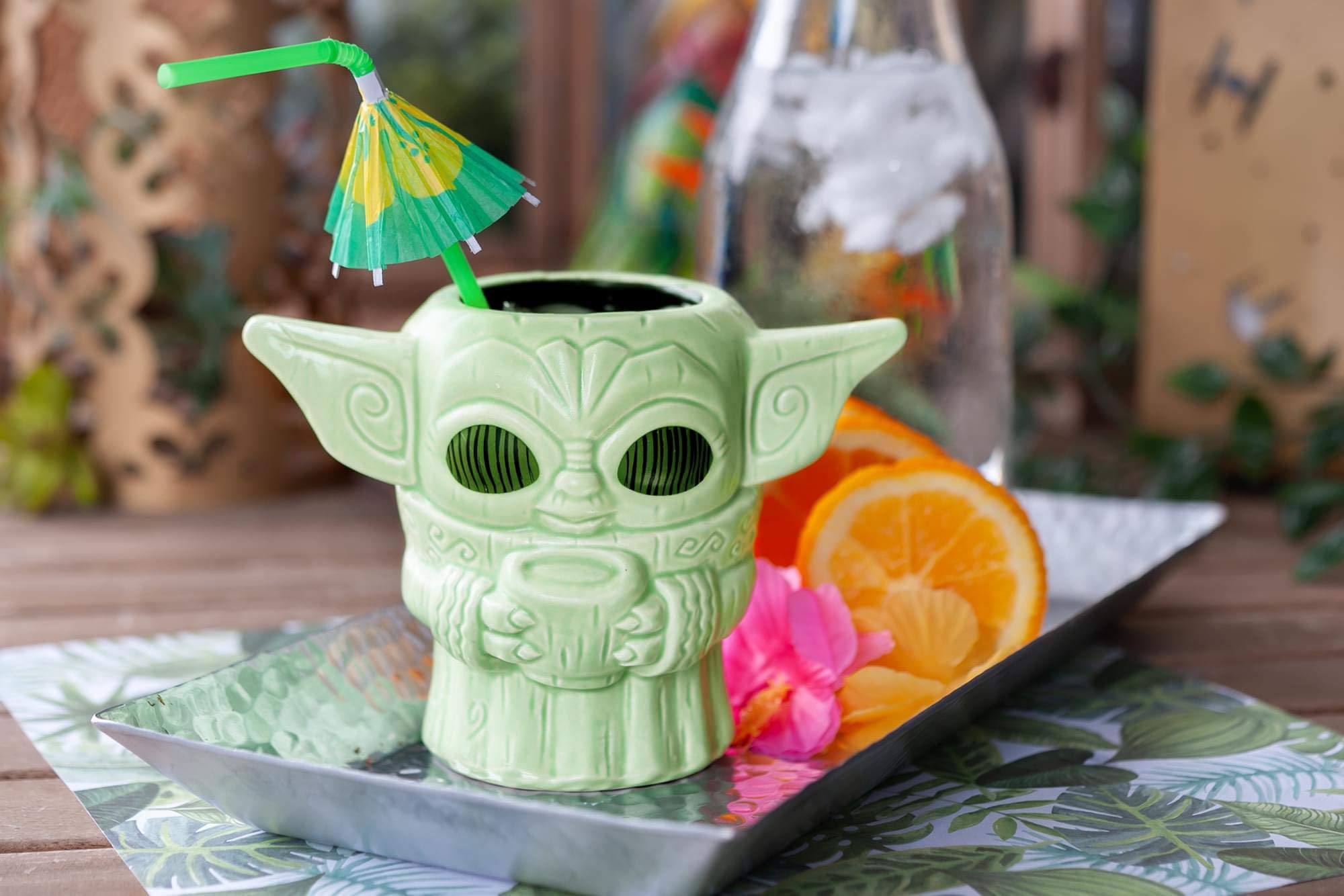 Geeki Tikis Baby Yoda mug 16 oz ceramic