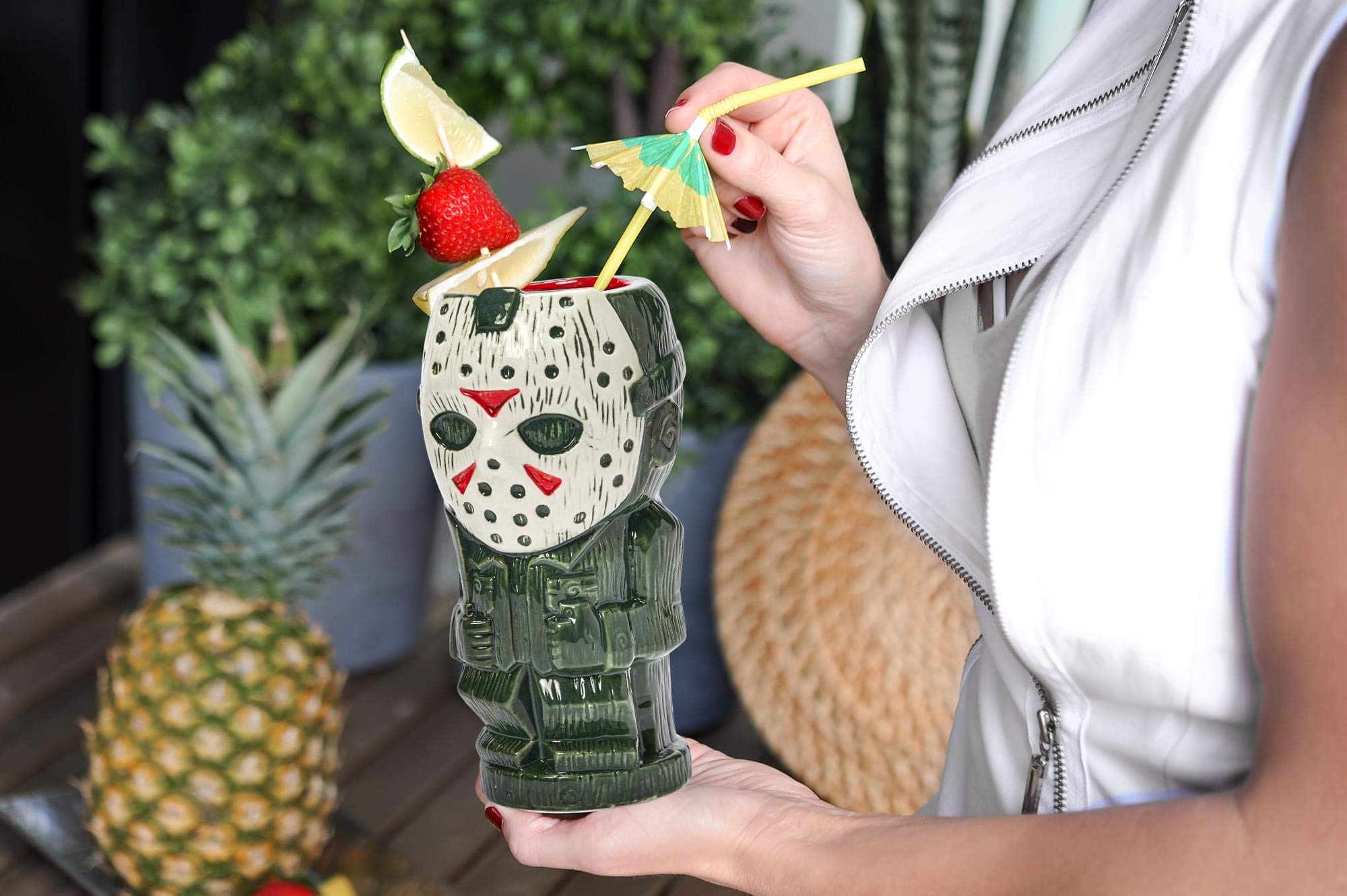 Camp Crystal Lake inspired Geeki Tikis mug Jason Voorhees