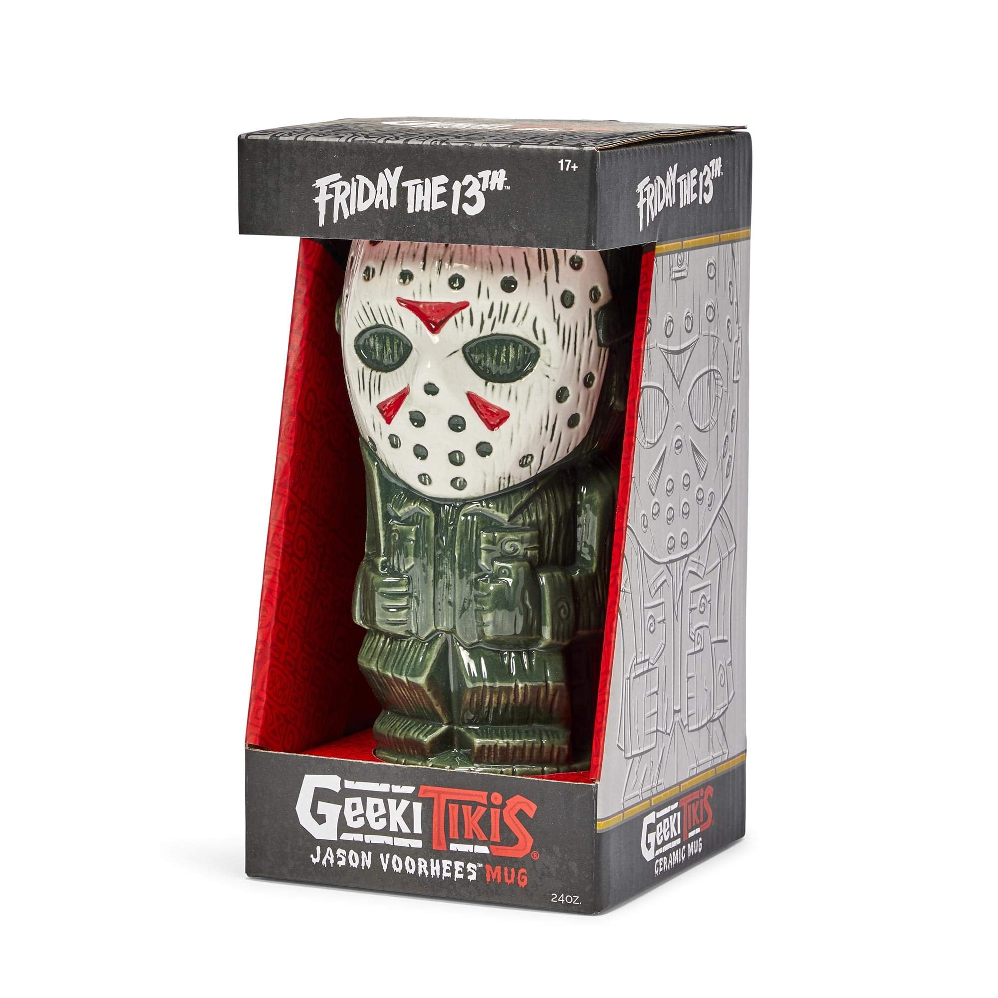 Geeki Tikis Jason Voorhees mug 26oz kitchen ceramic