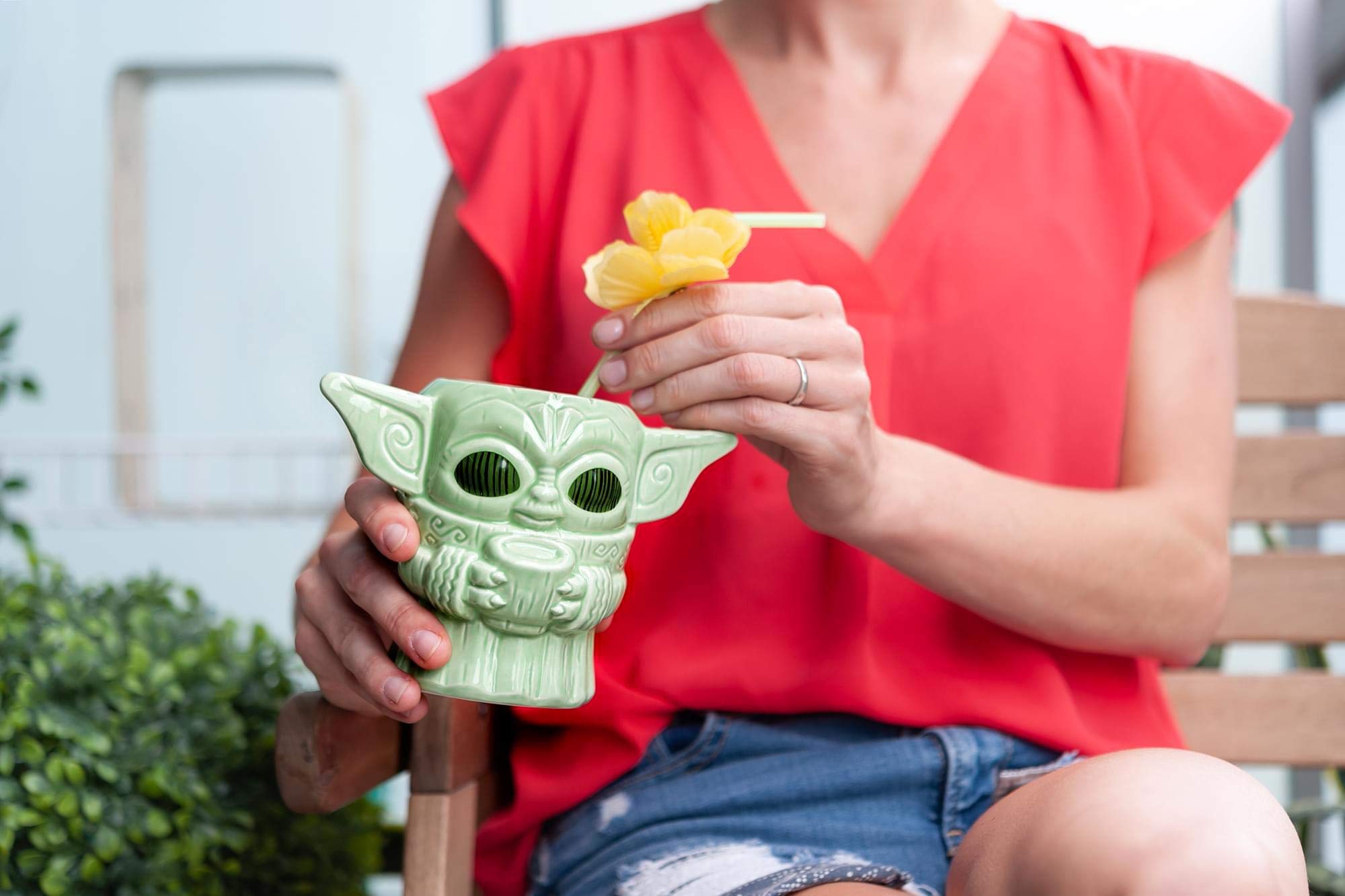 Geeki Tikis Mandalorian Baby Yoda mug for collection