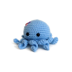 Small octopus stress ball crafted in California by Karina