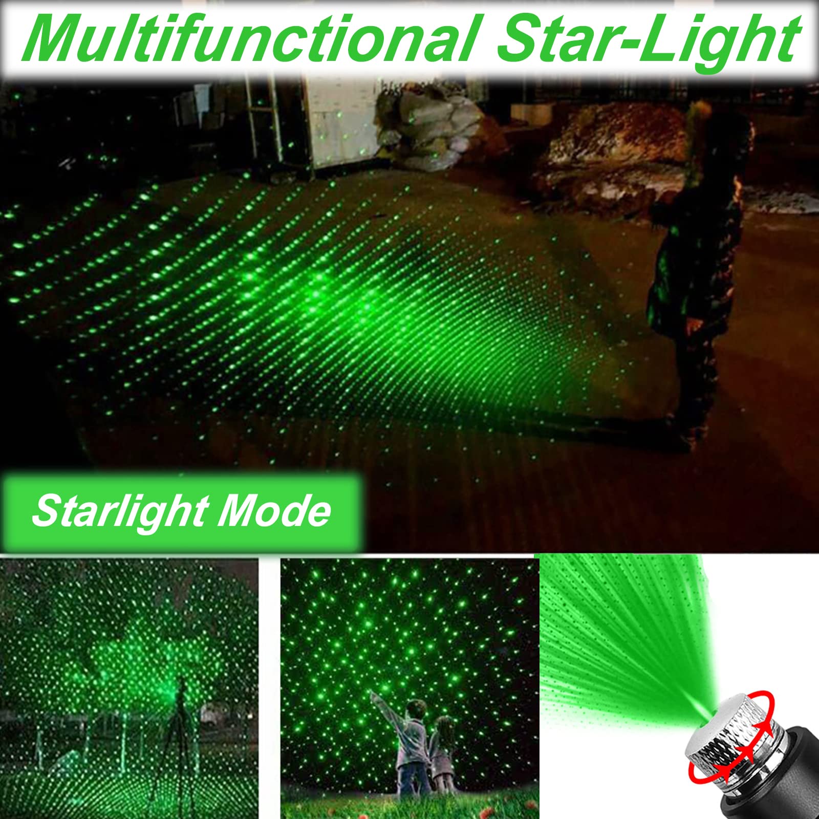 Green laser pointer used for presentations and geese deterrence