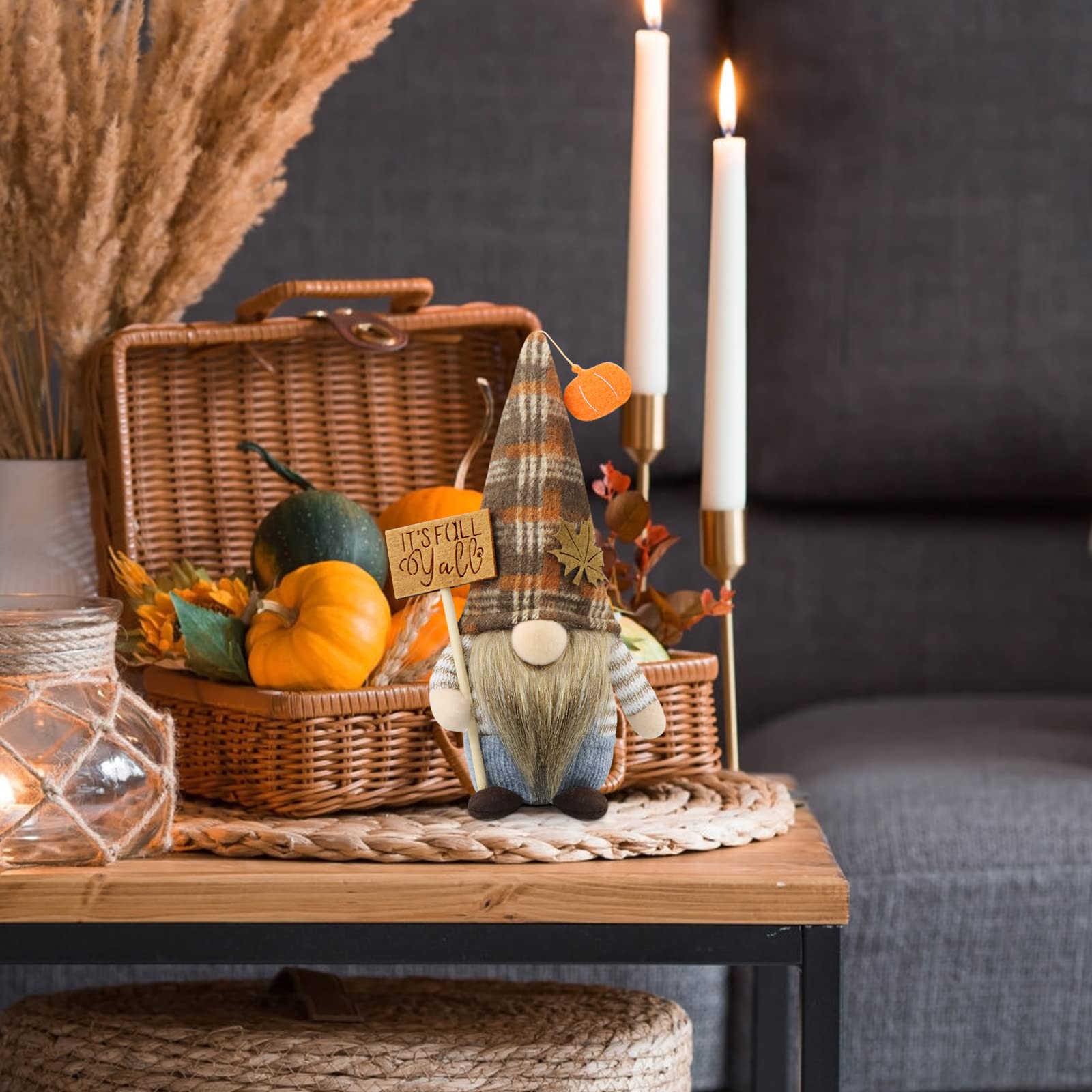 Gehydy fall gnomes home decor gift image