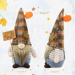Gehydy handmade gnome with long beard decor image