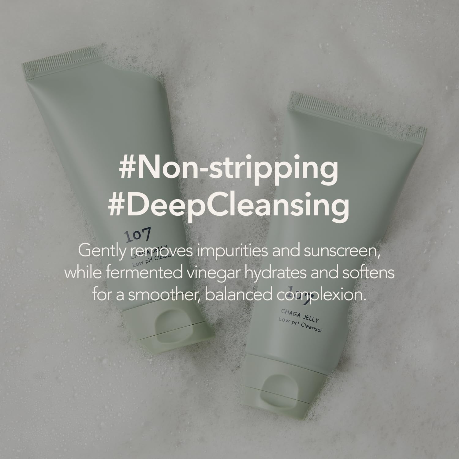 Non-comedogenic cleanser from Korean Beauty model 107