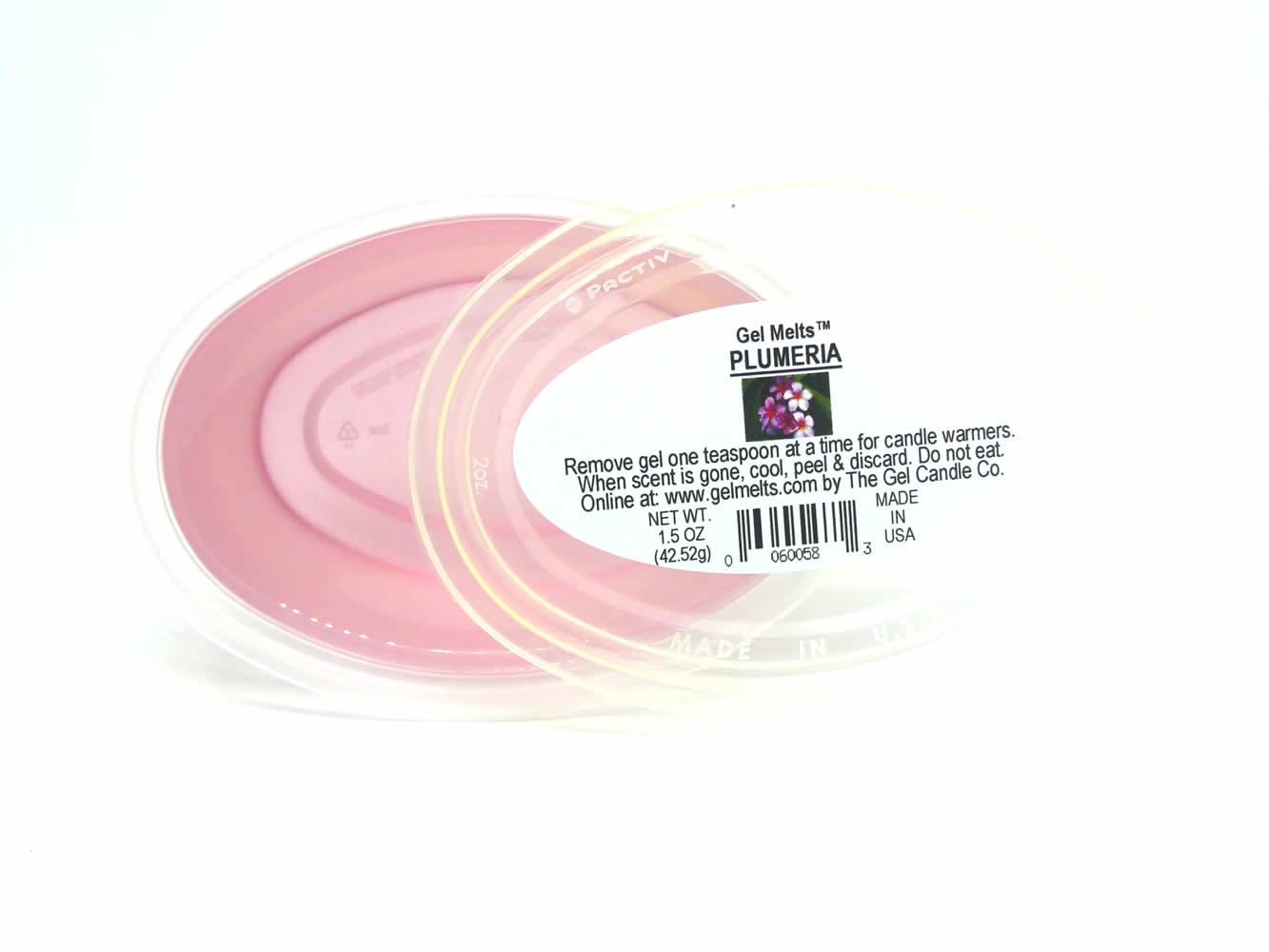 Gel melt cup dimensions 3 x 2 x 1.5 inches