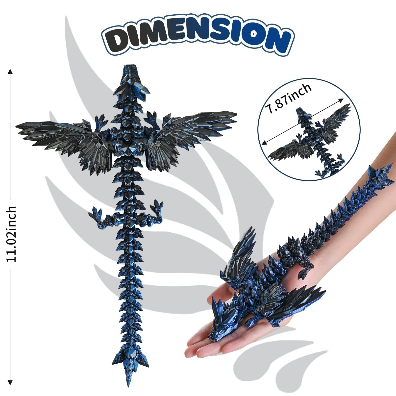 11 Inch GemmiCho dragon display