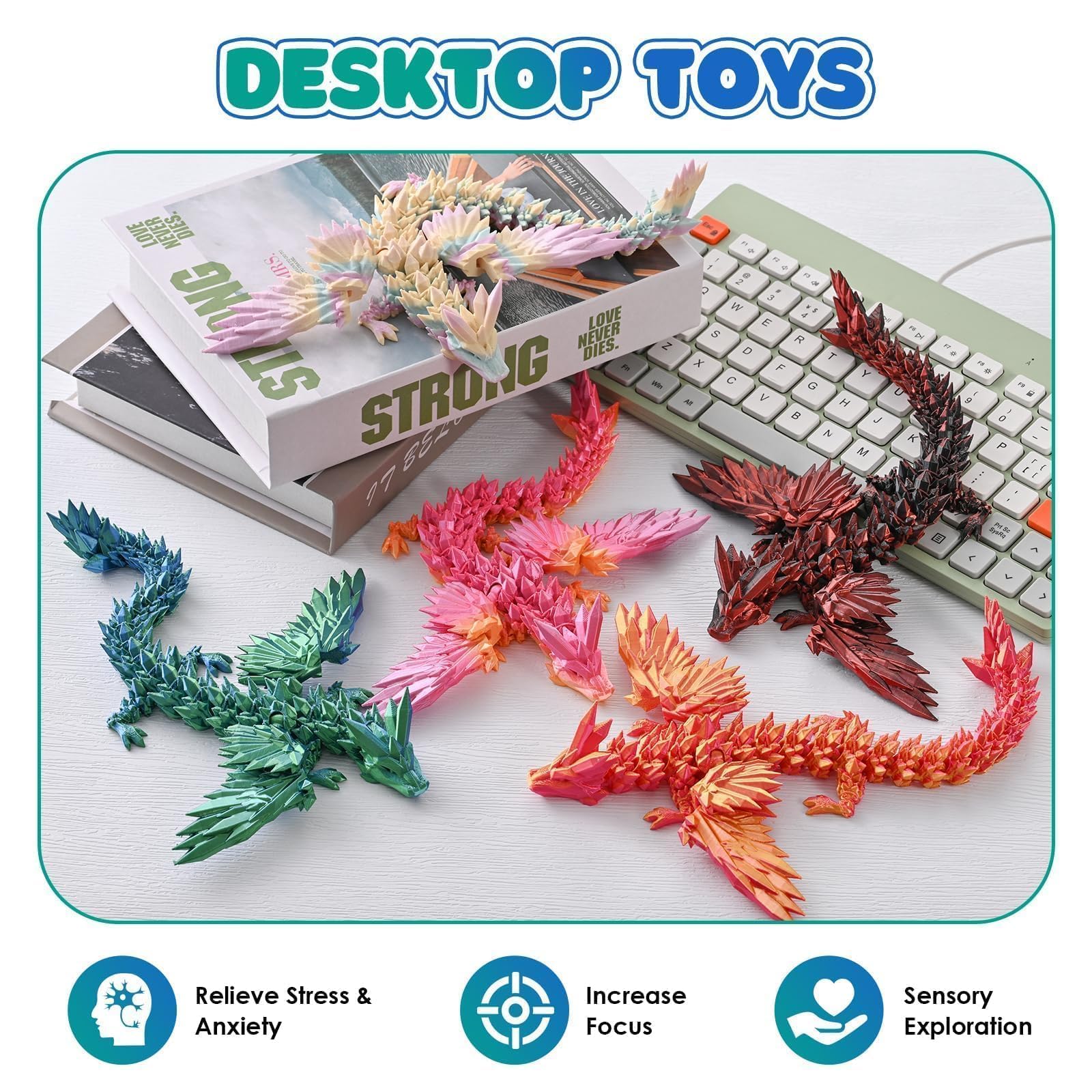 Gift-ready dragon toy by GemmiCho