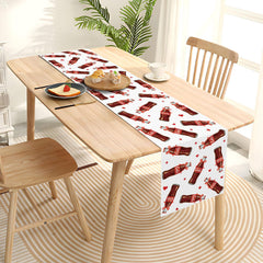 Lightweight table runner for gatherings and parties