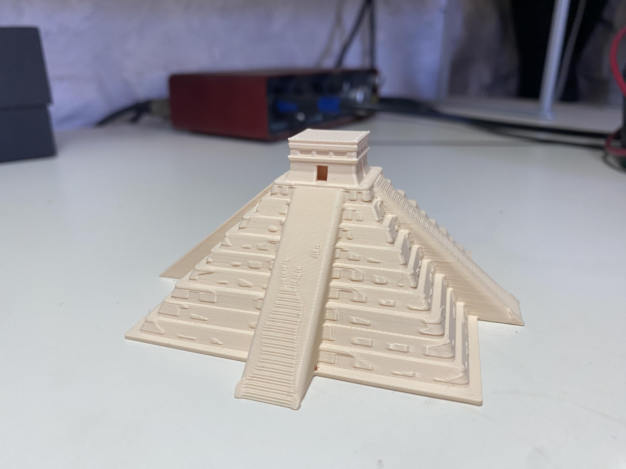 Chichen Itza Pyramid Model PLA Replica gift idea