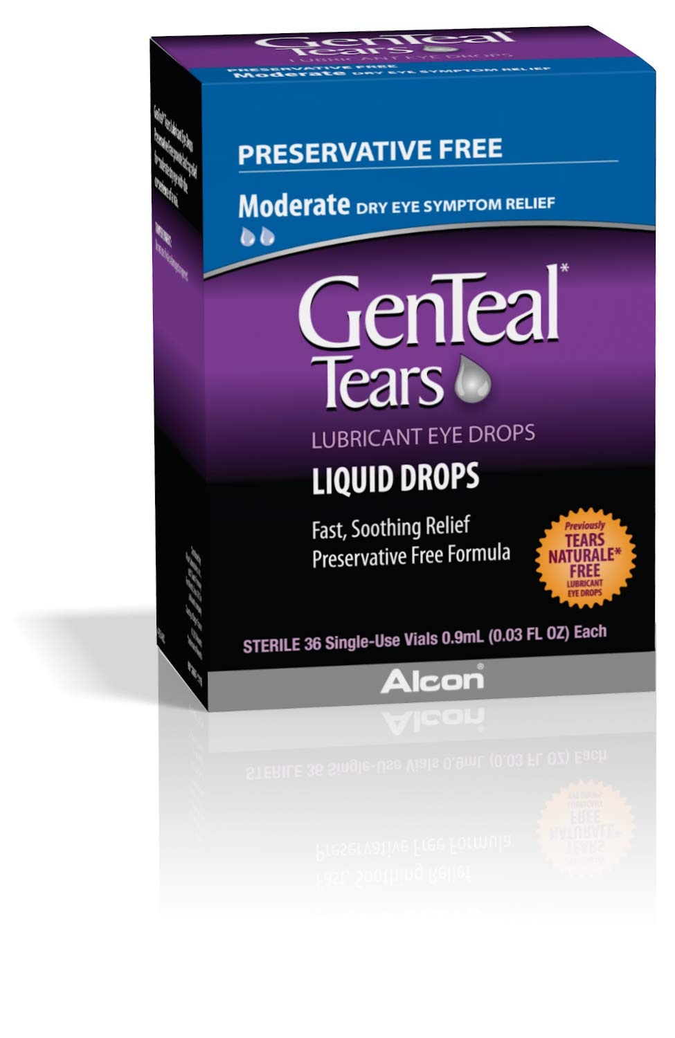 36 vial pack of Genteal Tears eye drops