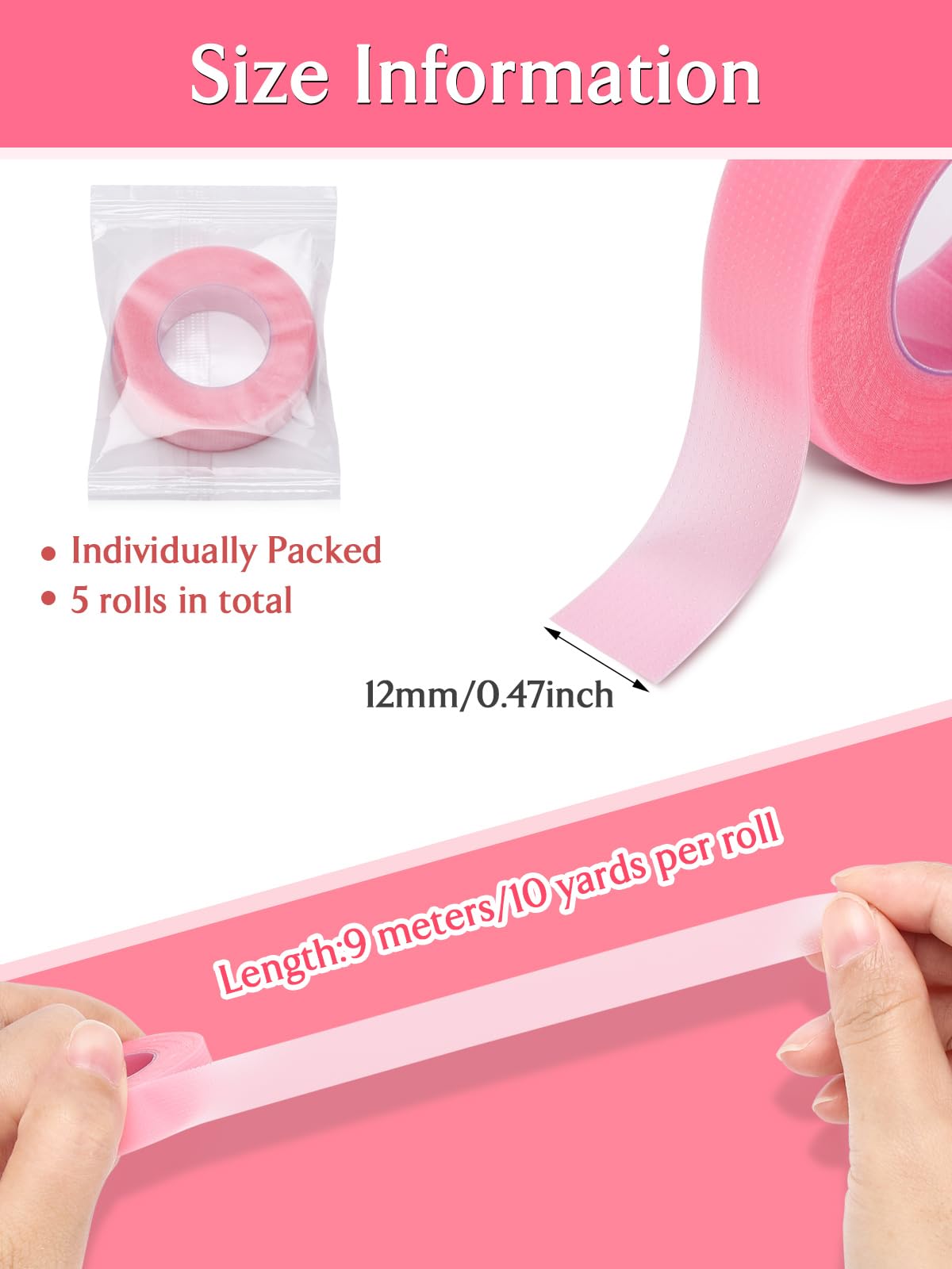 Gentle adhesive lash tape Teoyall for safe use