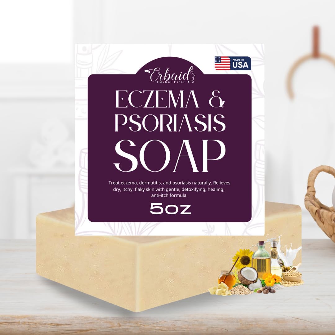 Gentle cleansing soap for sensitive skin relief