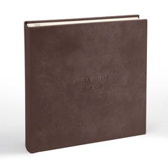 Genuine Italian leather cover photo album
