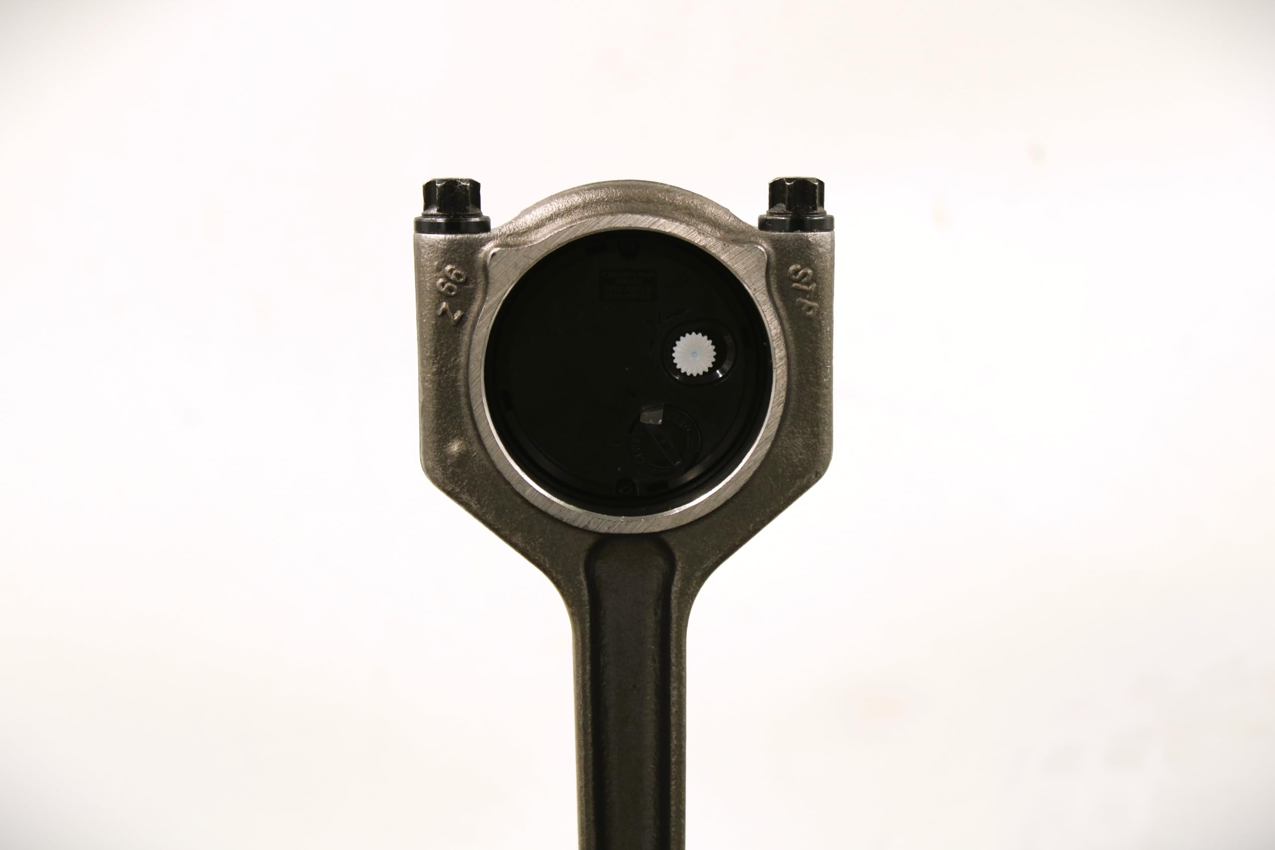 Authentic engine piston design repurposed into a clock