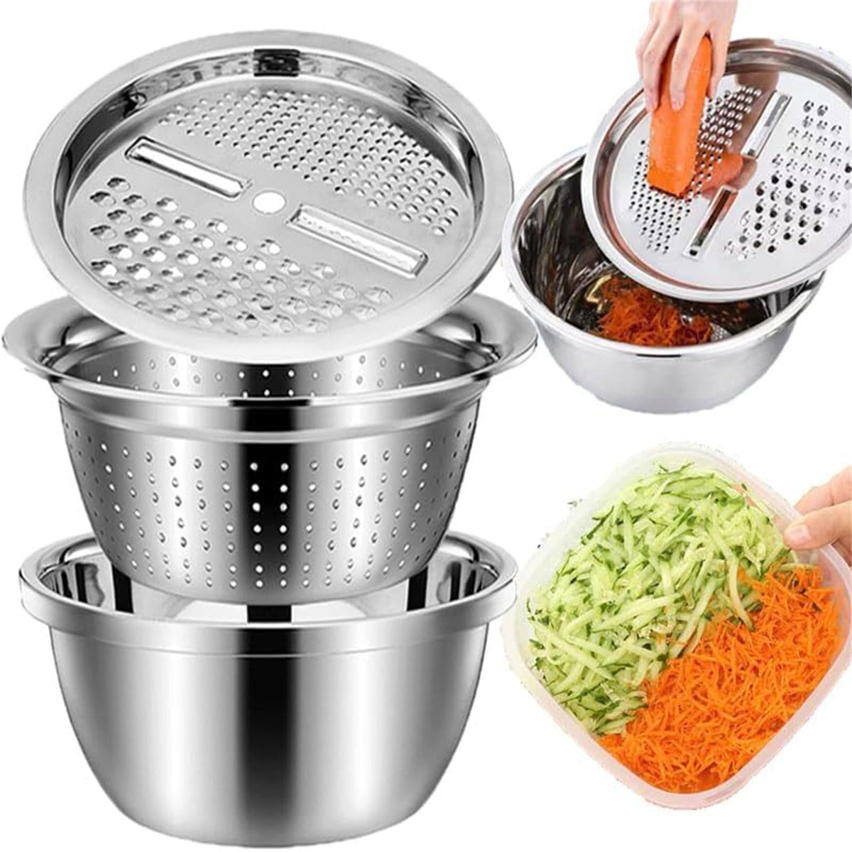 Germany brand multifunctional stainless steel basin with 3-in-1 setup