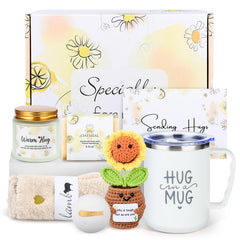 Get Well Gifts Baskets for Women stainless steel mug hug in a mug
