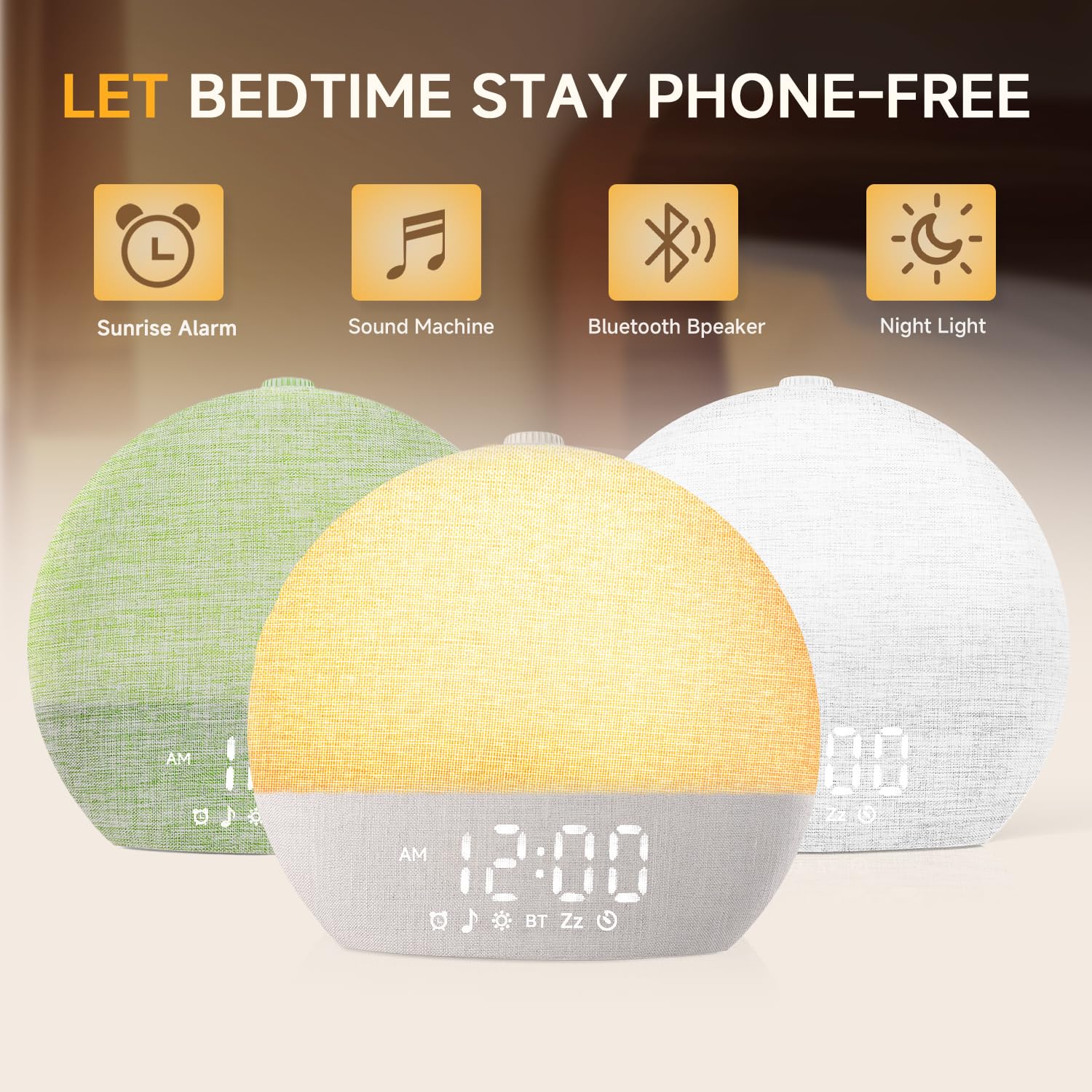 Geuuap White Noise Sound Machine close up