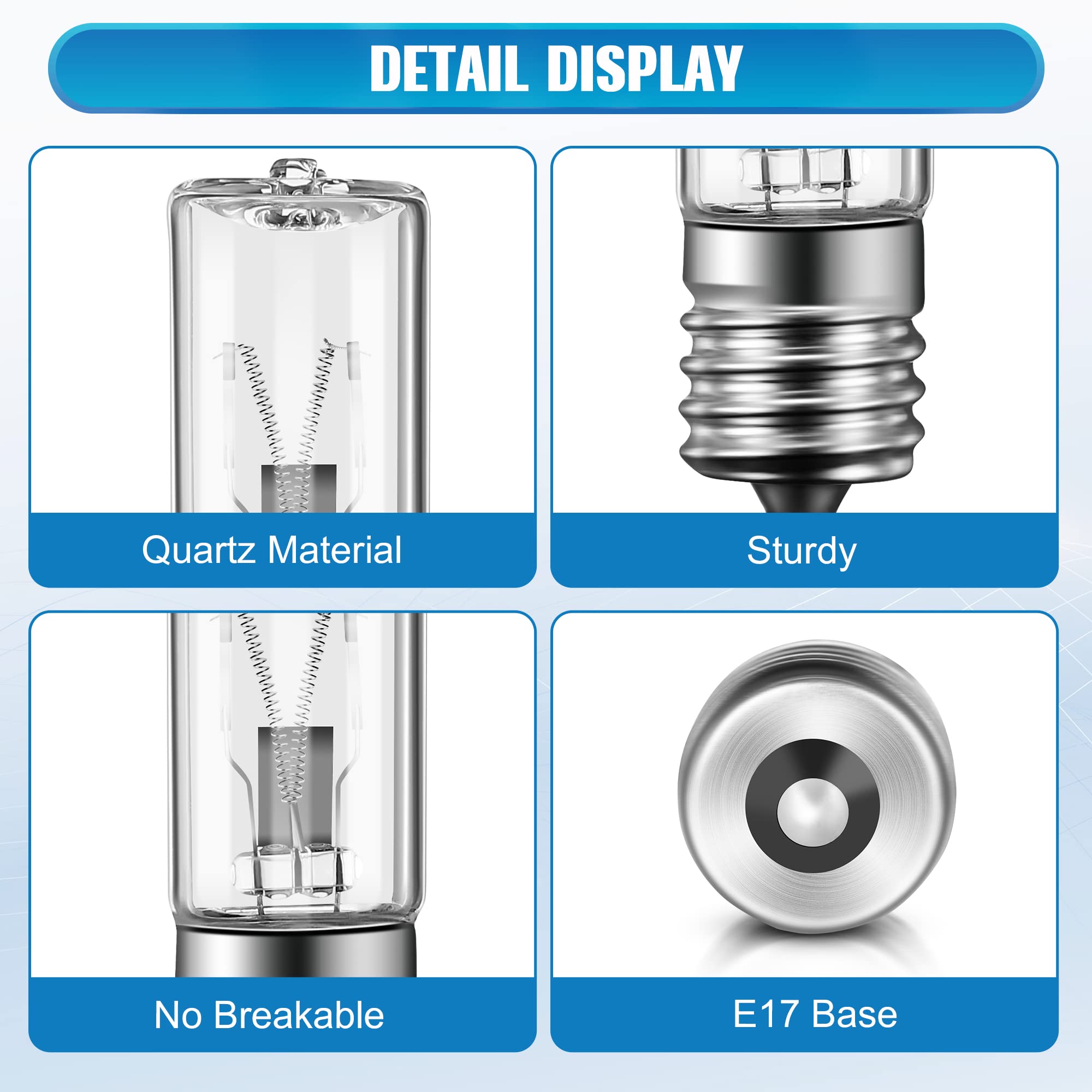 6 pack UVC bulbs replacement for LB1000 air purifiers