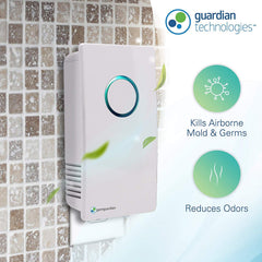 GG1100W 7 inch compact wall-pluggable purifier in small room