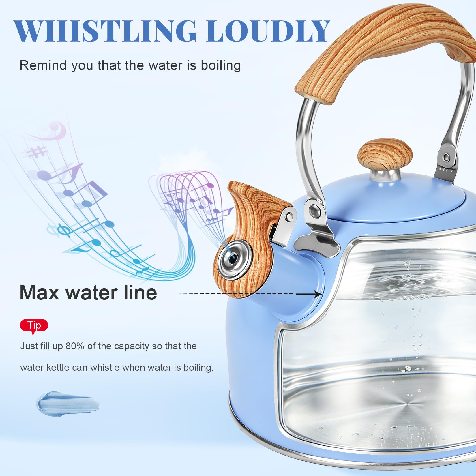Foldable handle with wood grain silicone coating