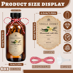 GGOLDMER writable labels included with bottles