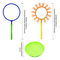 Concentrated bubble solution mixing ratio 1 ml to 5 ml water