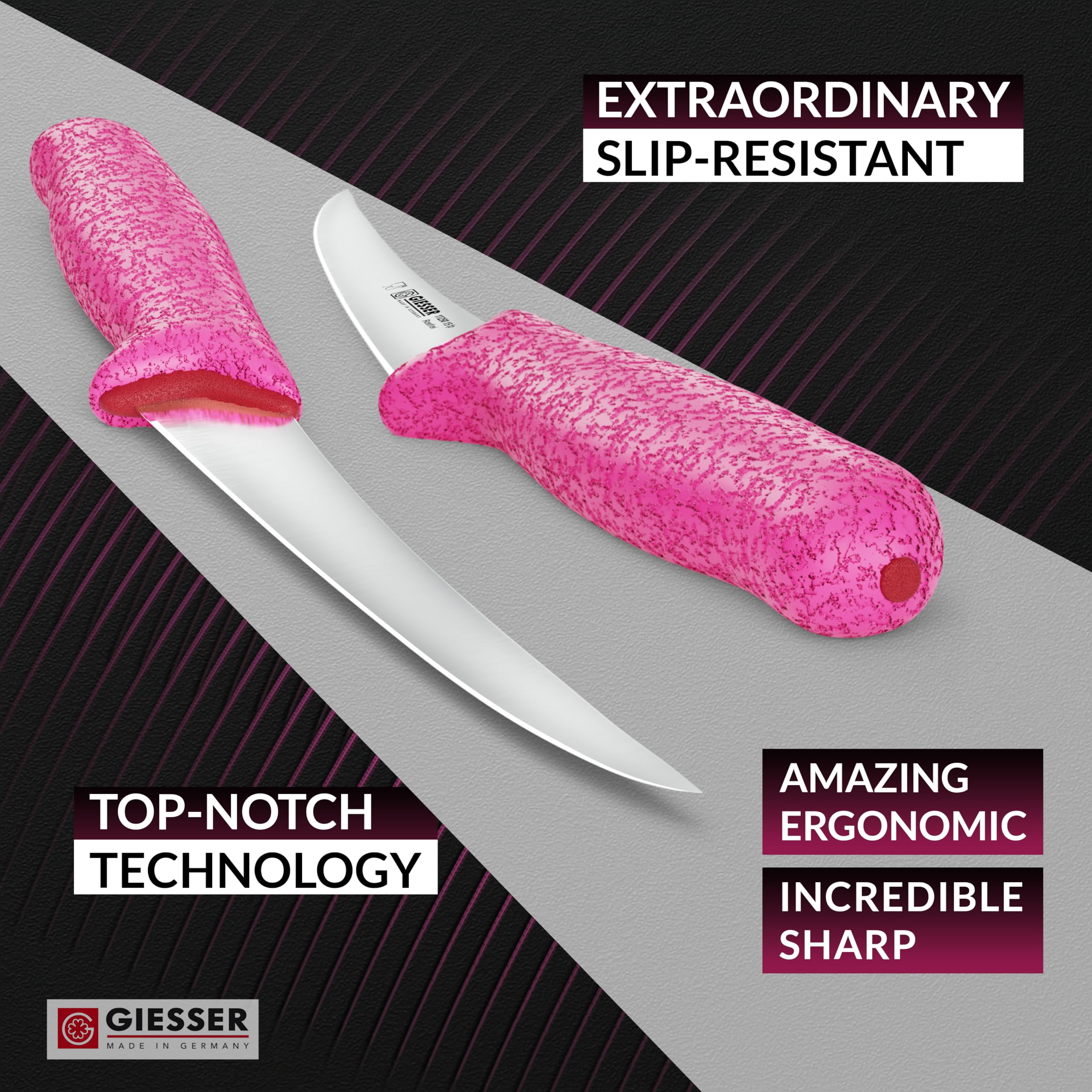 WBC 2022 world champion Giesser knife used by champions